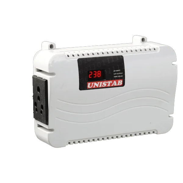 Unistab 3 Amps Voltage Stabilizer For Up to 600 L Single Booster Refrigerator (UNISTABUS100F)
