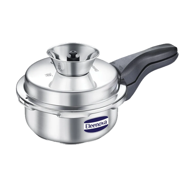 Eleenova Legacy SS 2L Cookers Anti Spill Stainless Steel Pressure Cooker (ELEPCSSLEGACY2L)