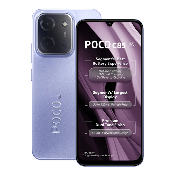 Poco C85 5G Spring Green 6GB RAM 128GB ROM (POCOC855G6128GB)