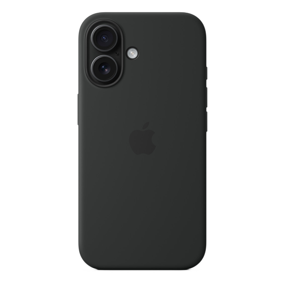 APPLE I PHONE 16 SILICONE CASE MAGSAFE BLACK MYY13ZMA (IP16SCBLKMYY13)