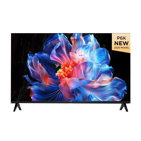 TCL P6K 109.22 cm (43 inch) 4K Ultra HD LED Smart Google TV with Google Voice Assistant (2025 model, TCL43P6K)