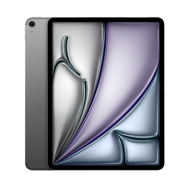Apple iPad Air 11″ (M2) 256GB Wi-Fi 6E + 5G Cellular with eSIM (Purple, IPDAIR11WFCL256MUXL3)
